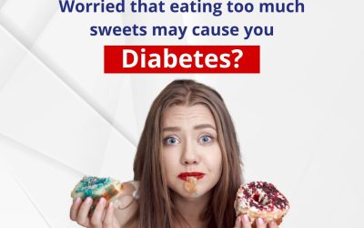 Worried that eating too much sweets may cause you diabetes?
